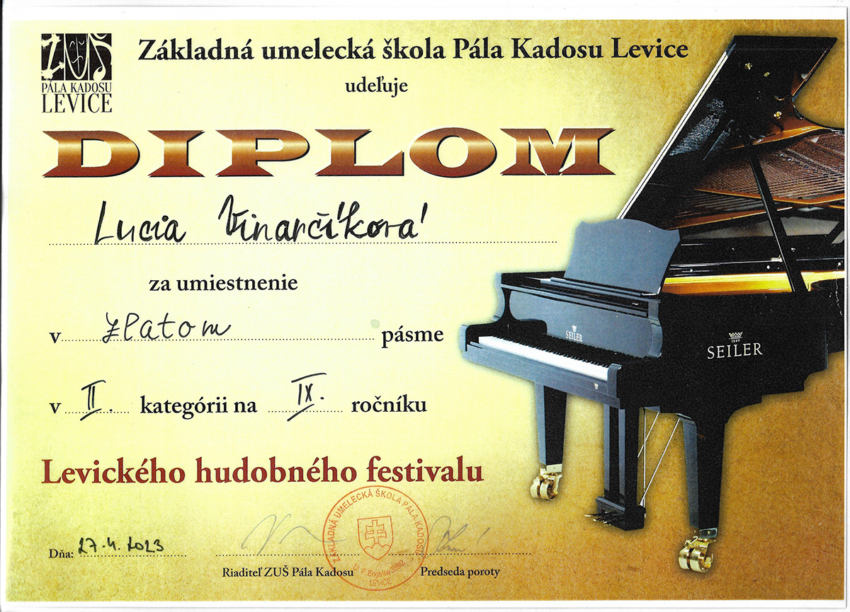 2023 04 Diplom Lucia Vinarčíková