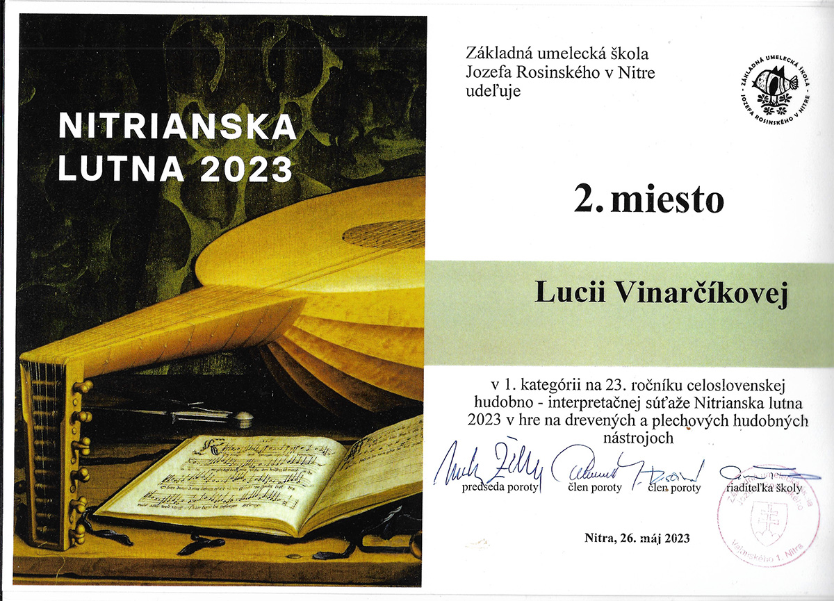 2022 Cestne uznanie Vinarcikova