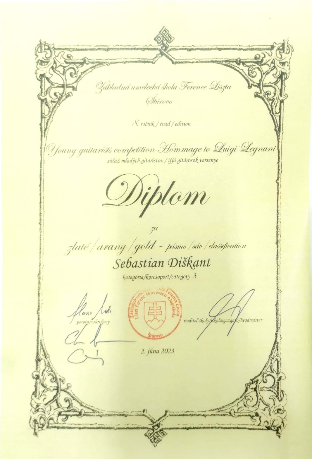 2023 06 Diplom Sebastian Diskant