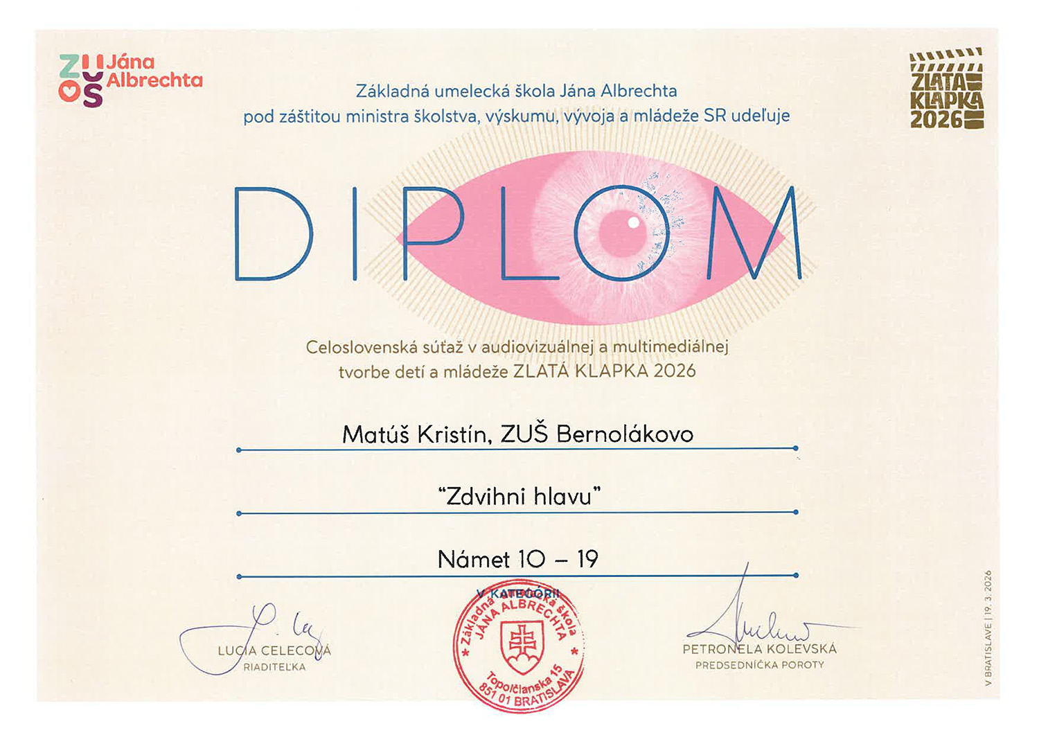 2026 03 Matus Kristin Namet 10 19 rokov