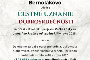 Certifika ZUS bernolakovo-2026